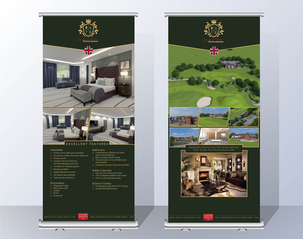 Roller banner design