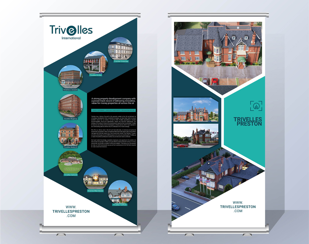 Roller banner design