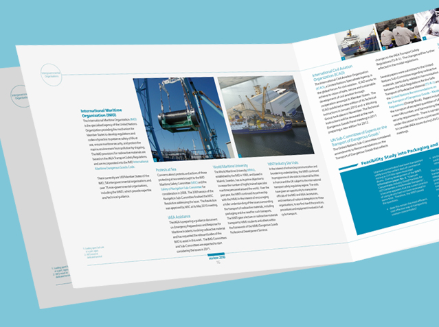 WNTI annual report spreads